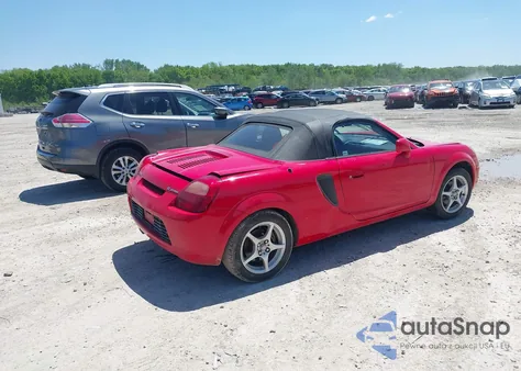 2001 Toyota Mr2 Spyder из США, поврежденный, VIN JTDFR320410040517